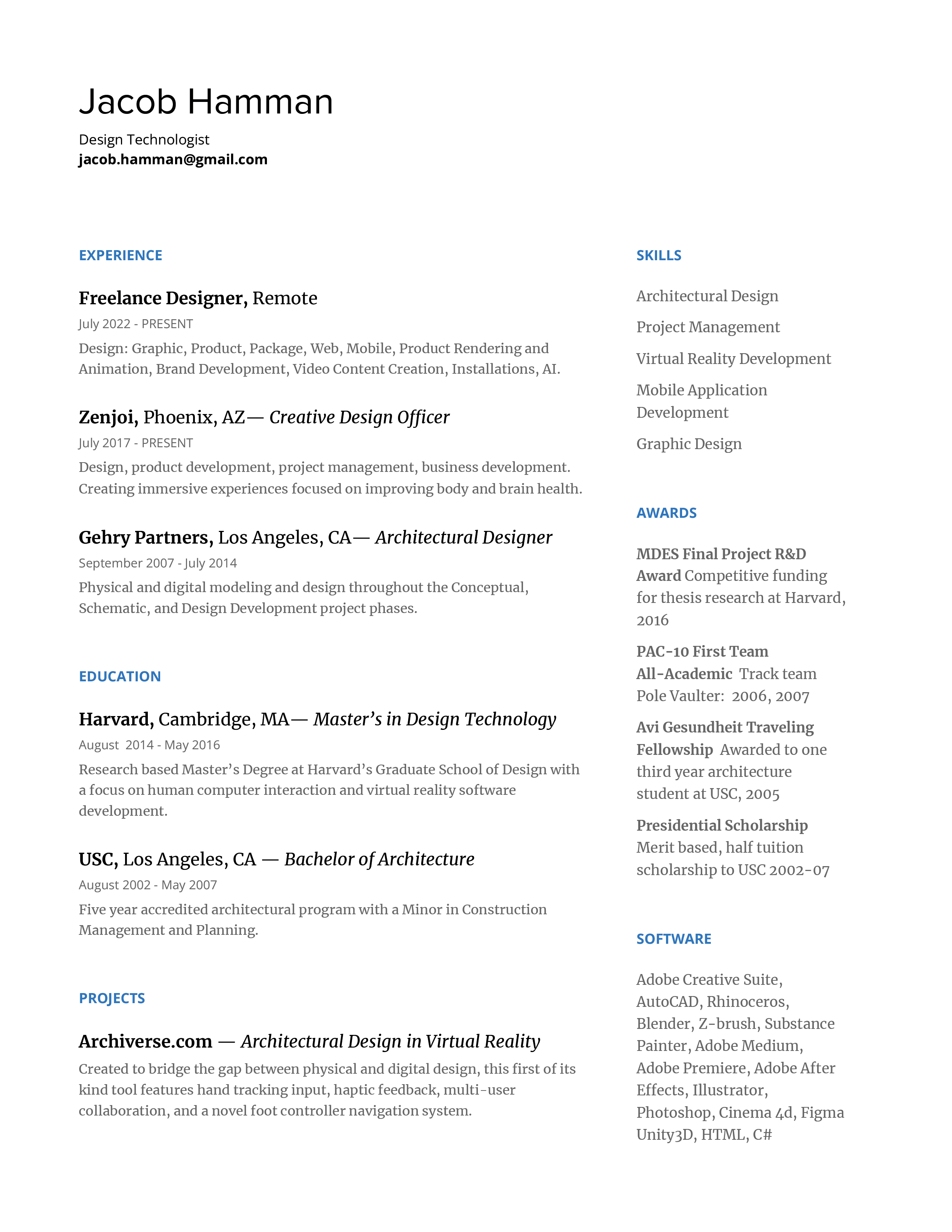Portfolio Page